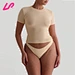 ribbed short sleeve top